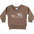 Cowkid Sorting Steers Crewneck Sweatshirt