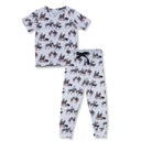 Cowkid Stop the Clock Short-Sleeve Pajama Set