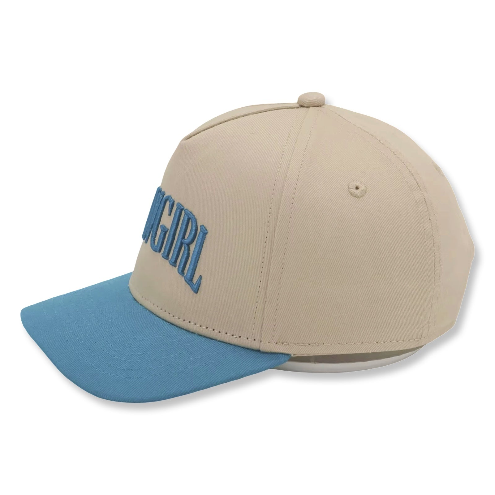 Cowkid Youth Cowgirl Snapback Cap, supplier view 2