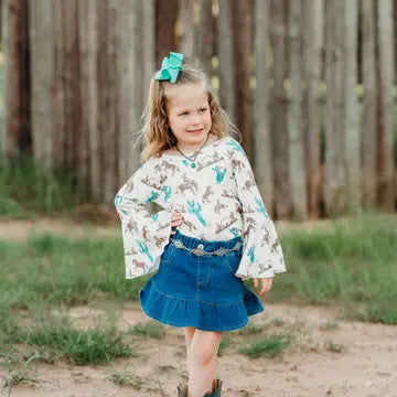 Denim Kids Skirt