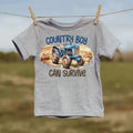 Country Boy Can Survive Boys Shirt