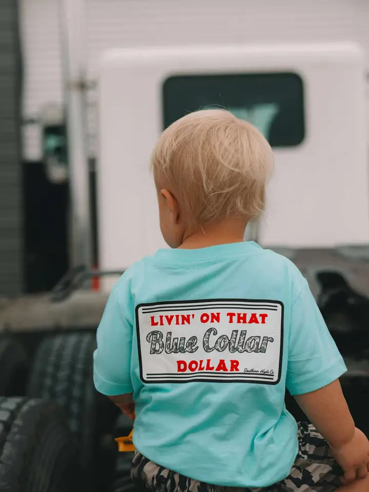 Blue Collar Dollar T-Shirt- Adults