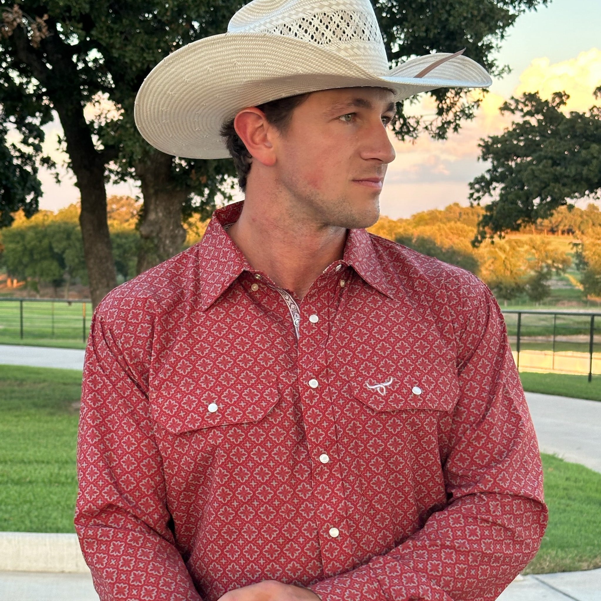 Drover Pecos Long-Sleeve Performance Vent Shirt, product view 3