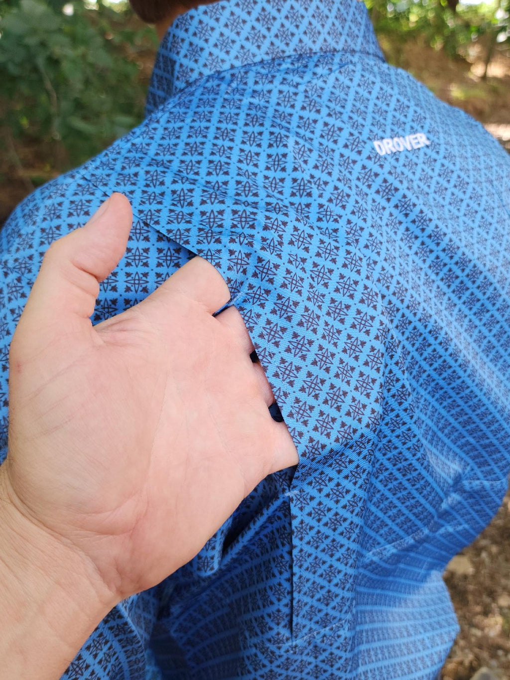 Drover Scout Long-Sleeve Performance Western Shirt, product view 2