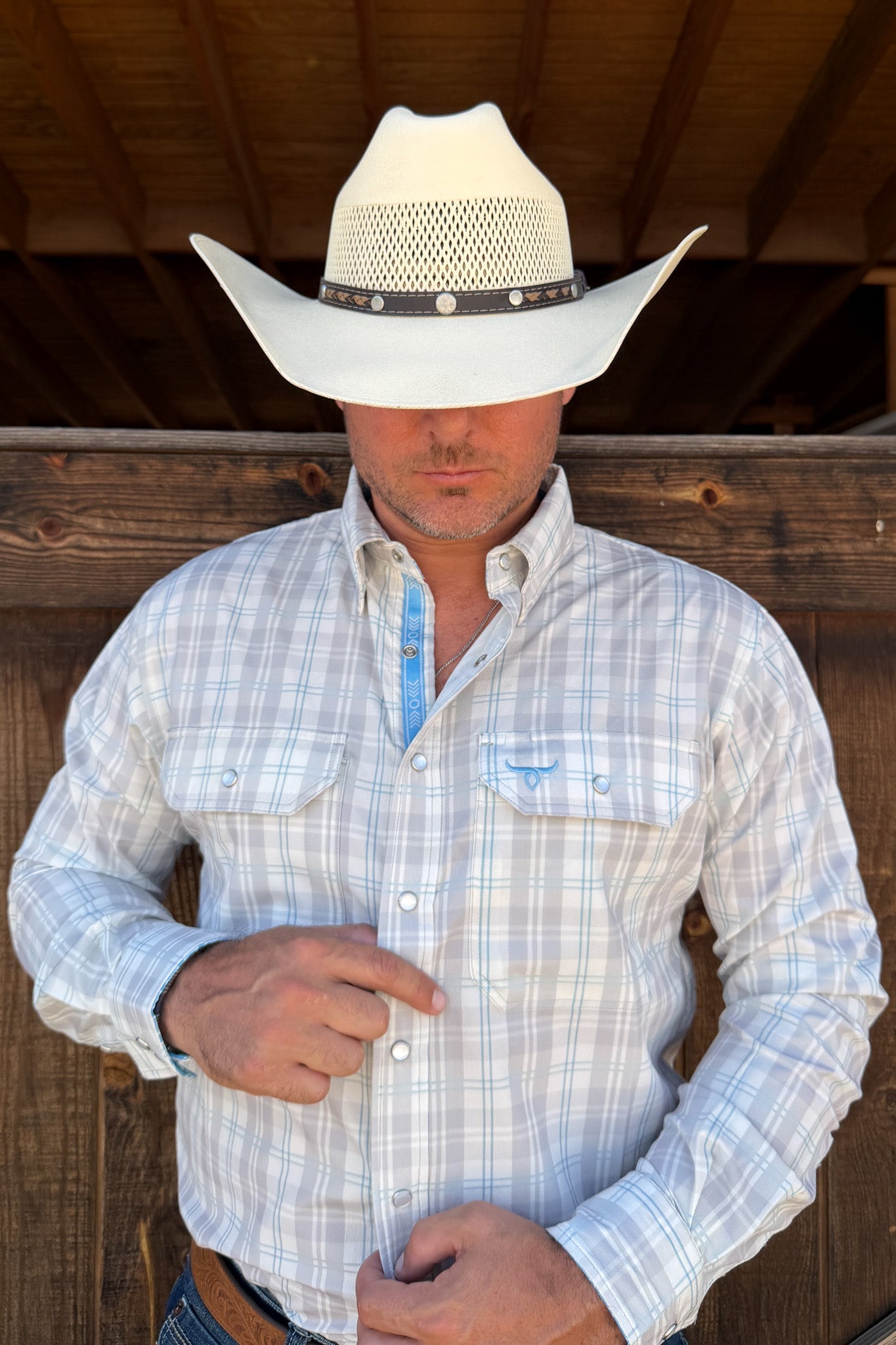 Drover Tombstone Long-Sleeve Performance Vent Shirt, product view 3
