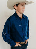 Top Hand-Youth Blue