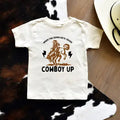 Cowboy Up Western Kids T-Shirt