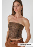 Leopard Tube Top