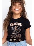 Seaside Cowgirl Kids Graphic Tee