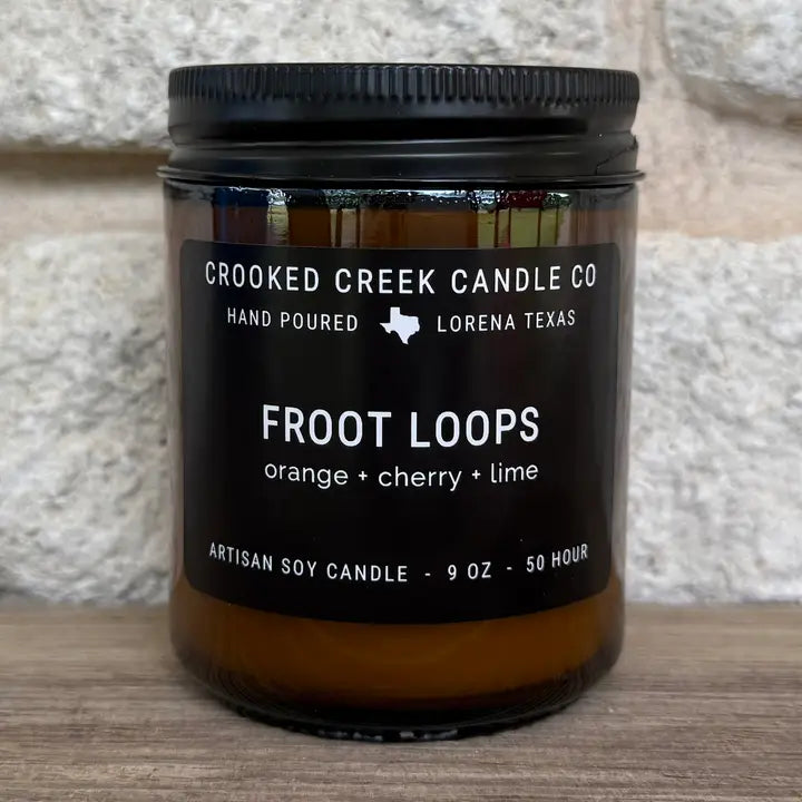 Crooked Creek Candle - Froot Loops