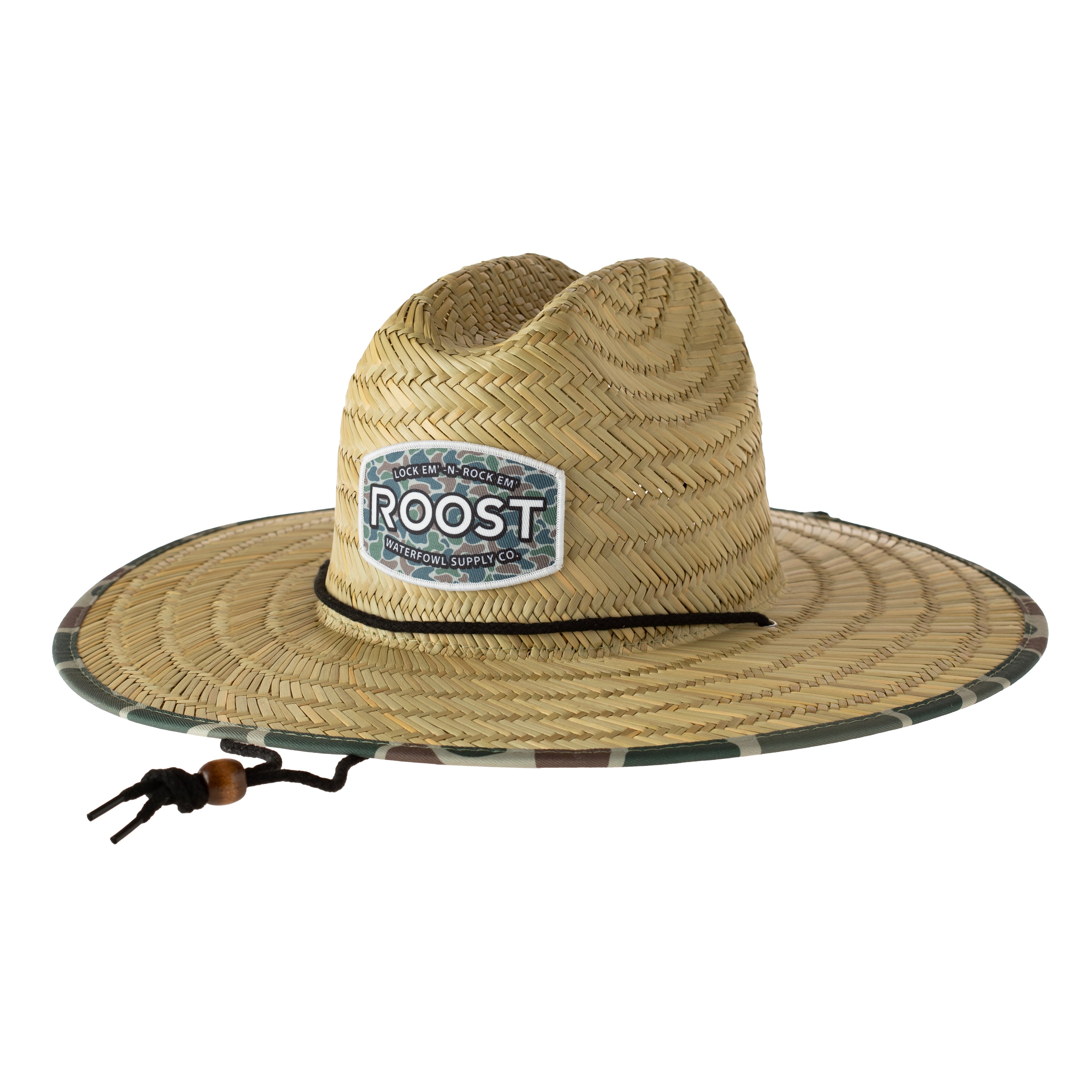 Fieldstone Youth Roost Woven Patch Straw Hat (R-RW-131Y), supplier view 2