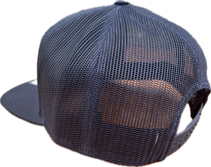 FL Grit Navy Richardson 168 Leather Bull Patch Hat - view 5