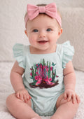Girls Western Boots Onises with Sleeves.GMA-2588