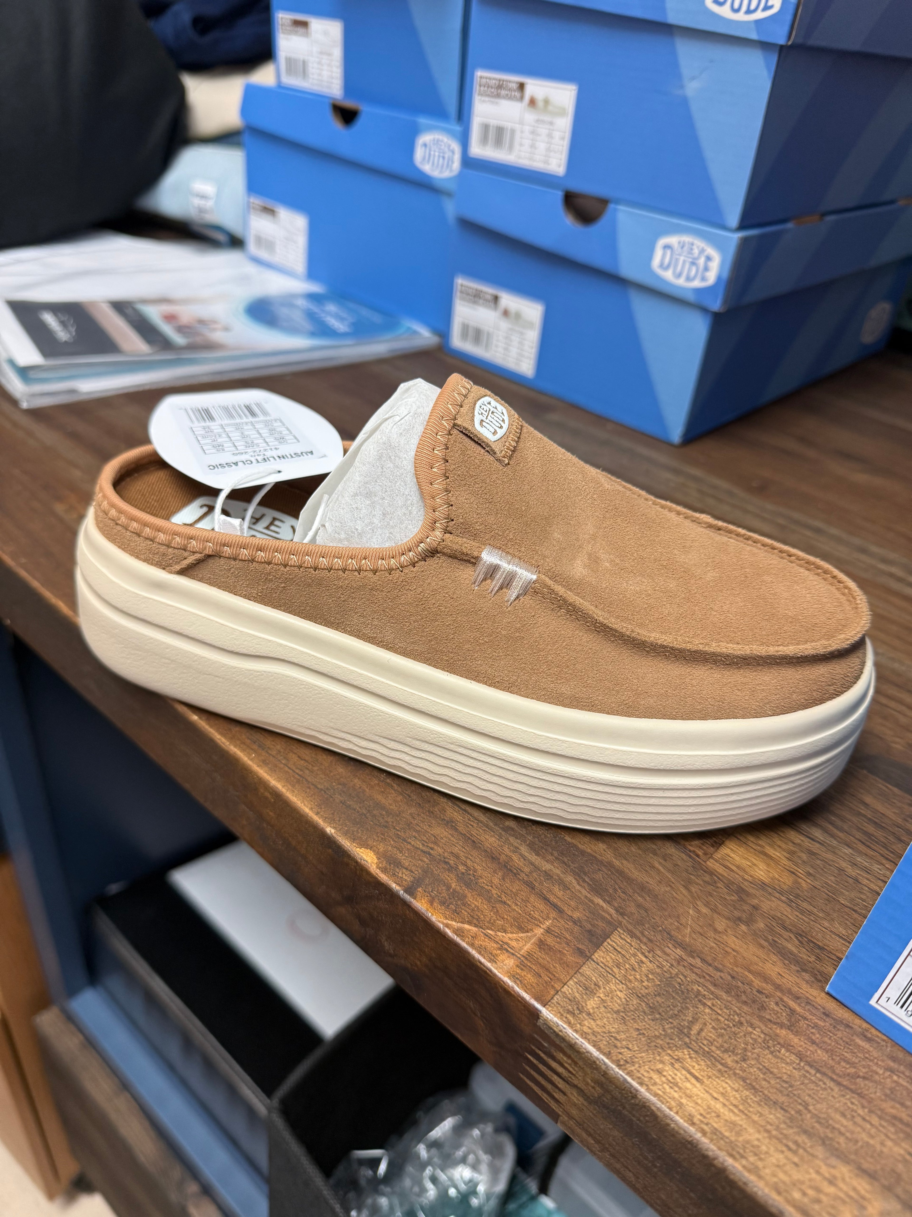 HEYDUDE Austin Lift Classic - Tan (41272-265)