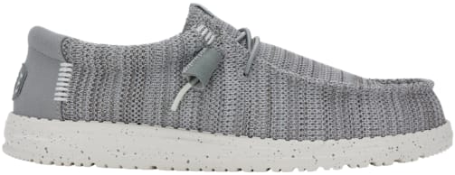 HEYDUDE Wally Stretch Sox - Grey (41898-030), supplier view 2
