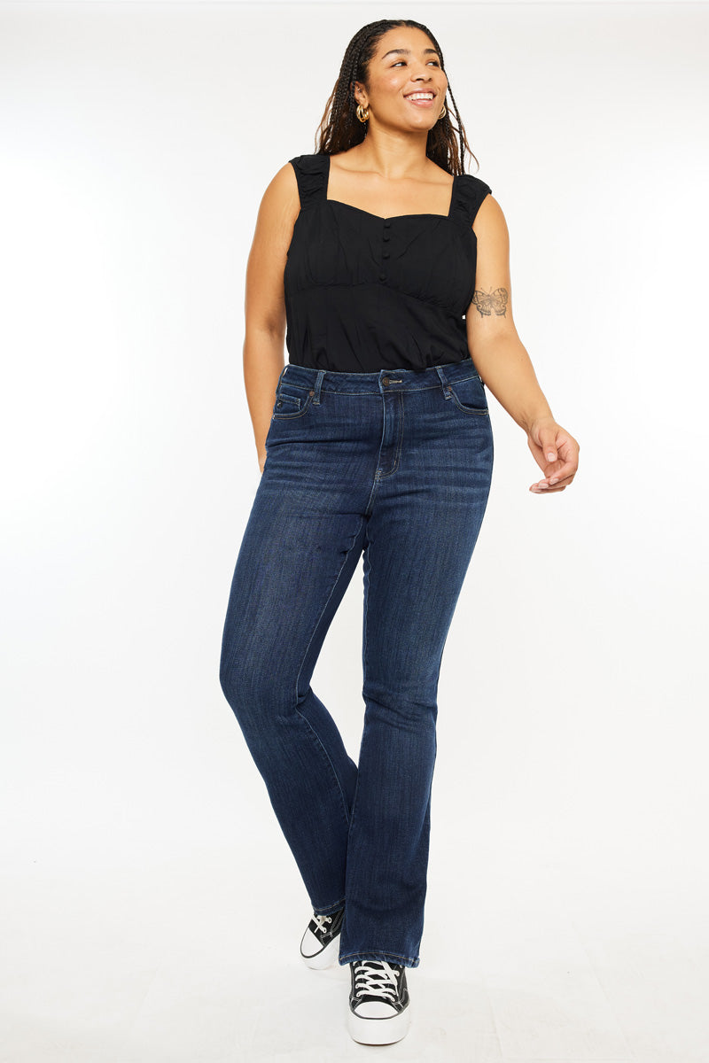 KanCan Ami High Rise Bootcut (Plus Size), supplier view 2