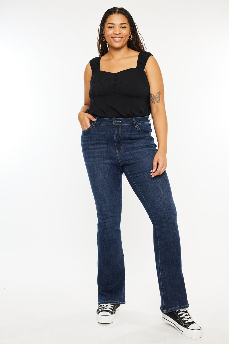 KanCan Ami High Rise Bootcut (Plus Size), supplier view 3