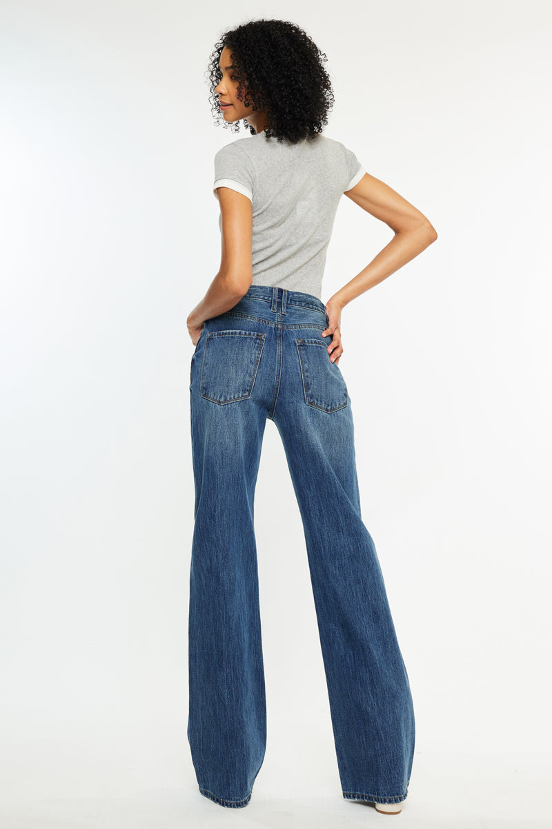 KanCan Ariena Ultra High Rise 90's Flare, supplier view 3