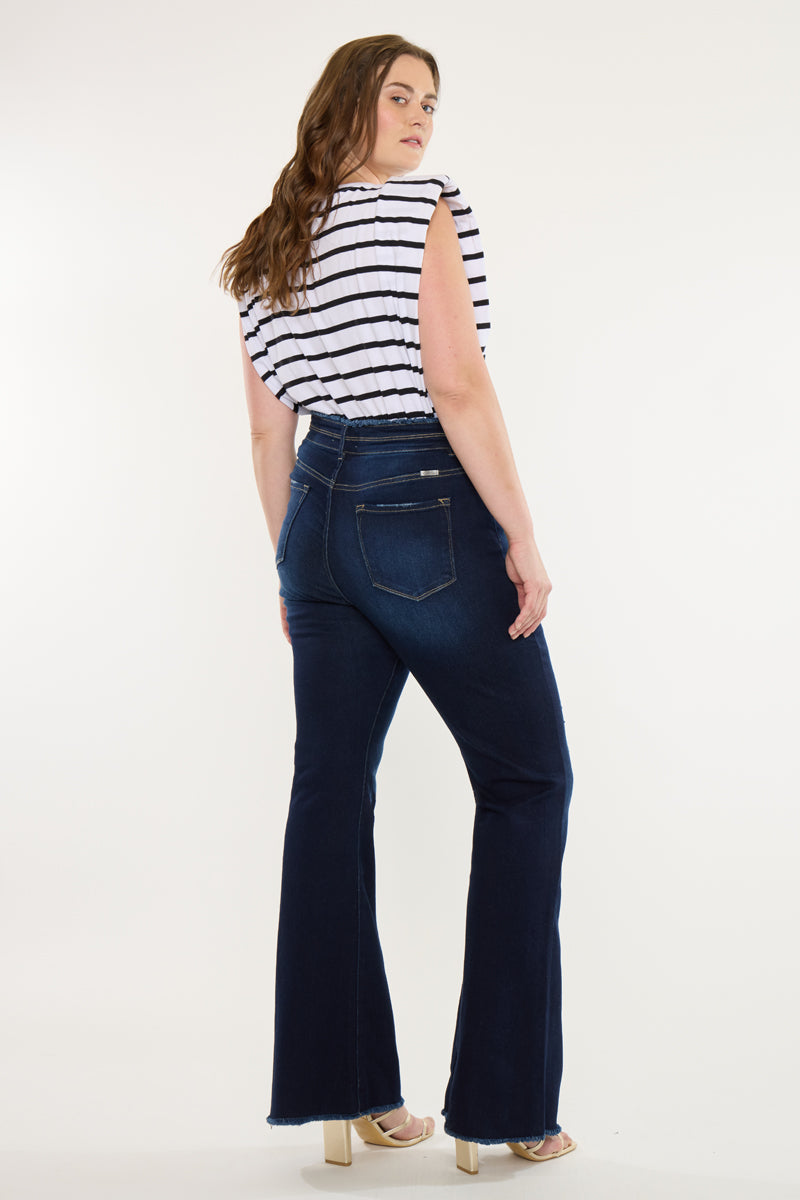 KanCan Gill High Rise Flare (Plus Size), supplier view 2