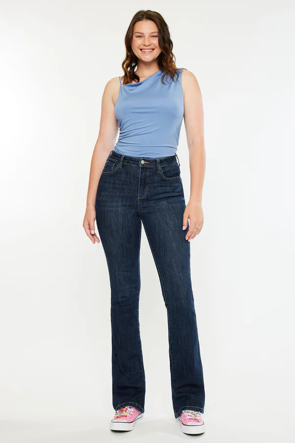 KanCan Janice High Rise Bootcut - Curvy
