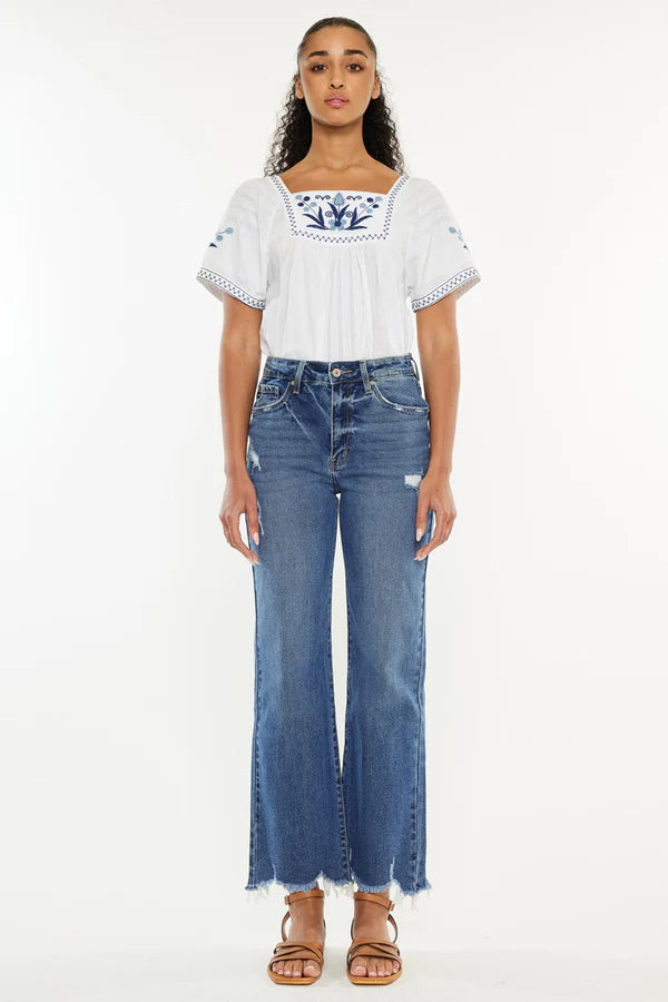 KanCan Jemma High Rise Slim Wide