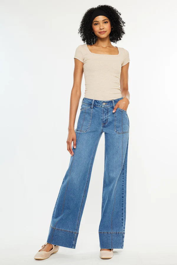 KanCan Yuri Mid Rise Wide