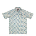 Lazy J Men's Blue Cactus Pearl Snap Polo