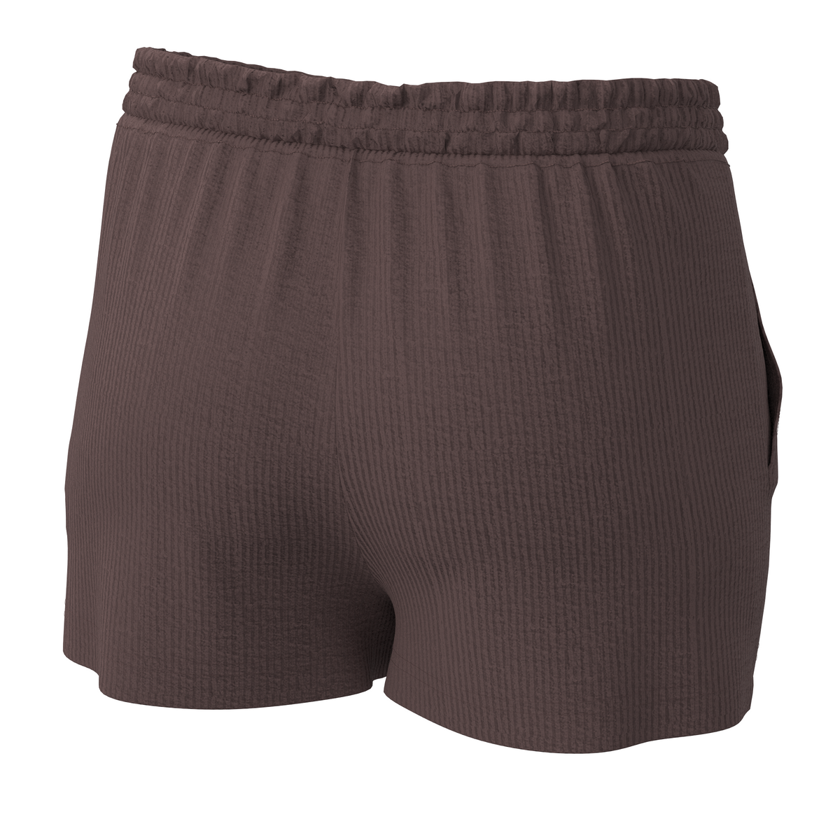 Local Girl Revive Shorts in Rose back view