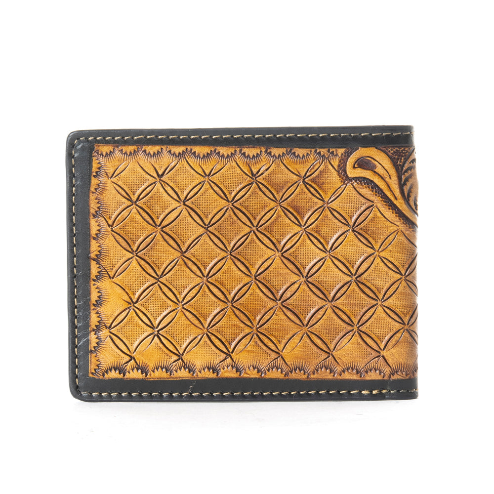 Myra Brown Armour Wallet, supplier view 3