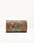 Myra Canyon Jewellery Case Hand-Tooled Leather - Whiskey & Water