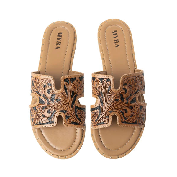 Myra Carmina Anne Sandals In Black