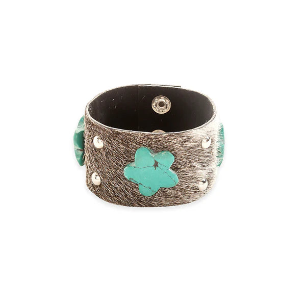 Myra Cloud Crossing Cuff Bracelet