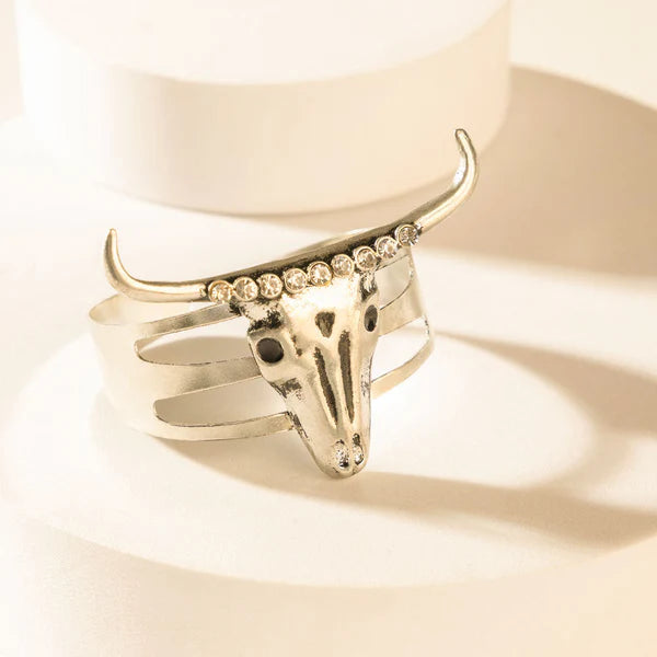 Myra Dust & Diamonds Bracelet in Crystal Silver