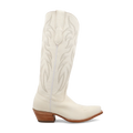 Pearl White Black Star Boots