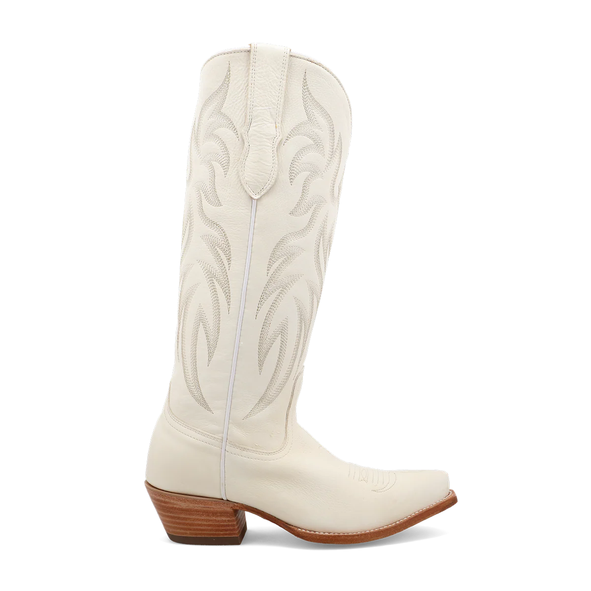 Pearl White Black Star Boots
