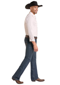 Rock & Roll Denim Feather Stitch Pistol jeans side view