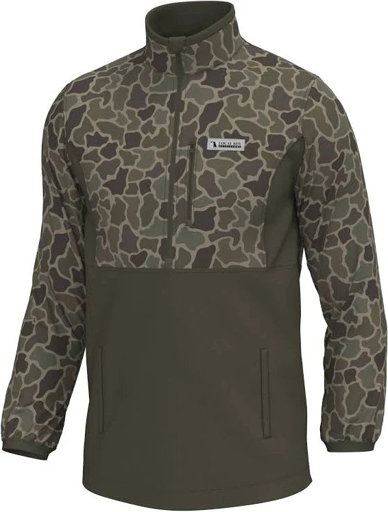 Local Boy Fielder 2.0 Quarter-Zip Pullover - Brush Camo