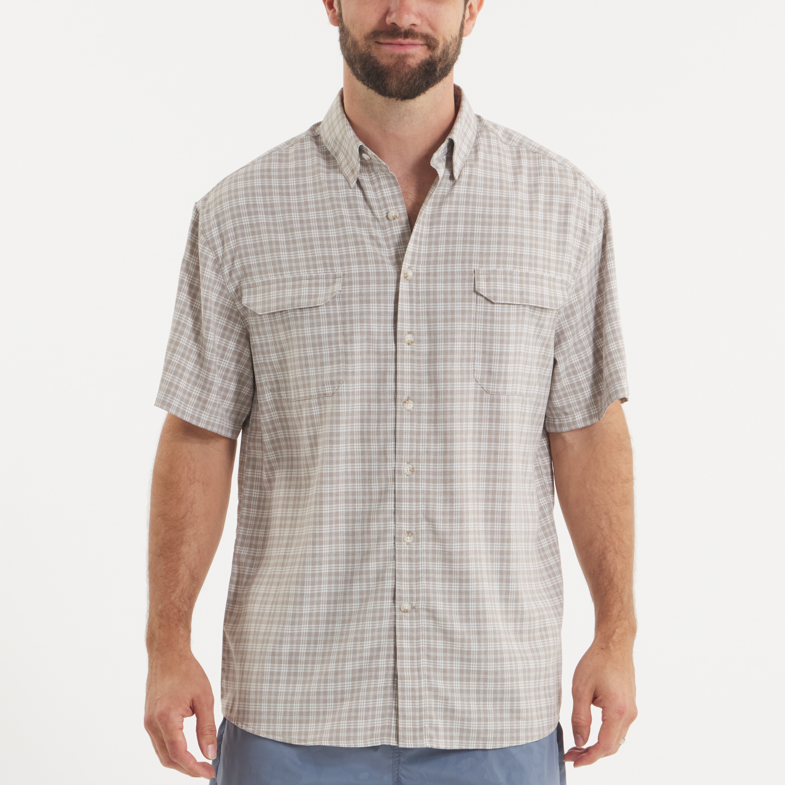 Southern Marsh Merida Mar Performance Shirt – Burnt Taupe product detail 1