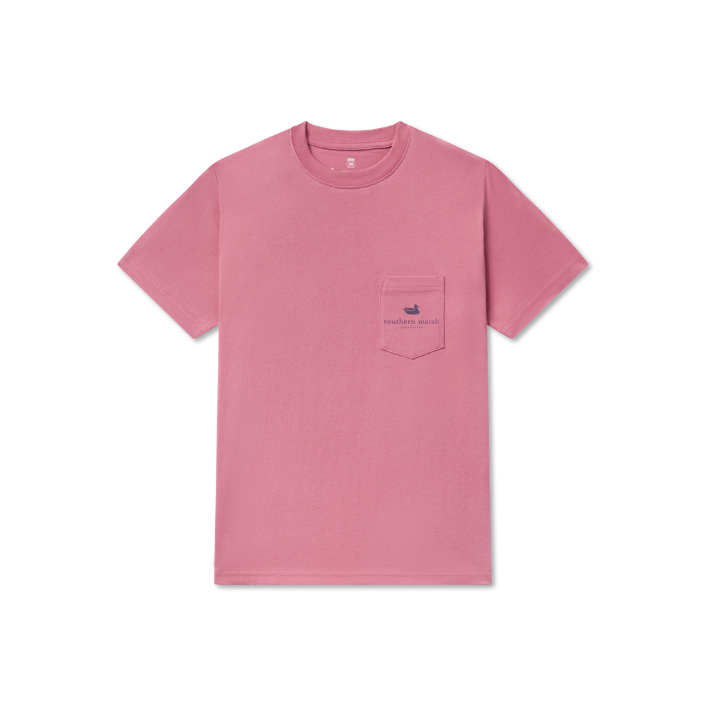 Southern Marsh Youth Spotted Tee – Mulberry alternate view