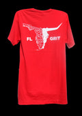 Large County Logo Back, Small Logo Left Chest ( Red & Black & Gray)