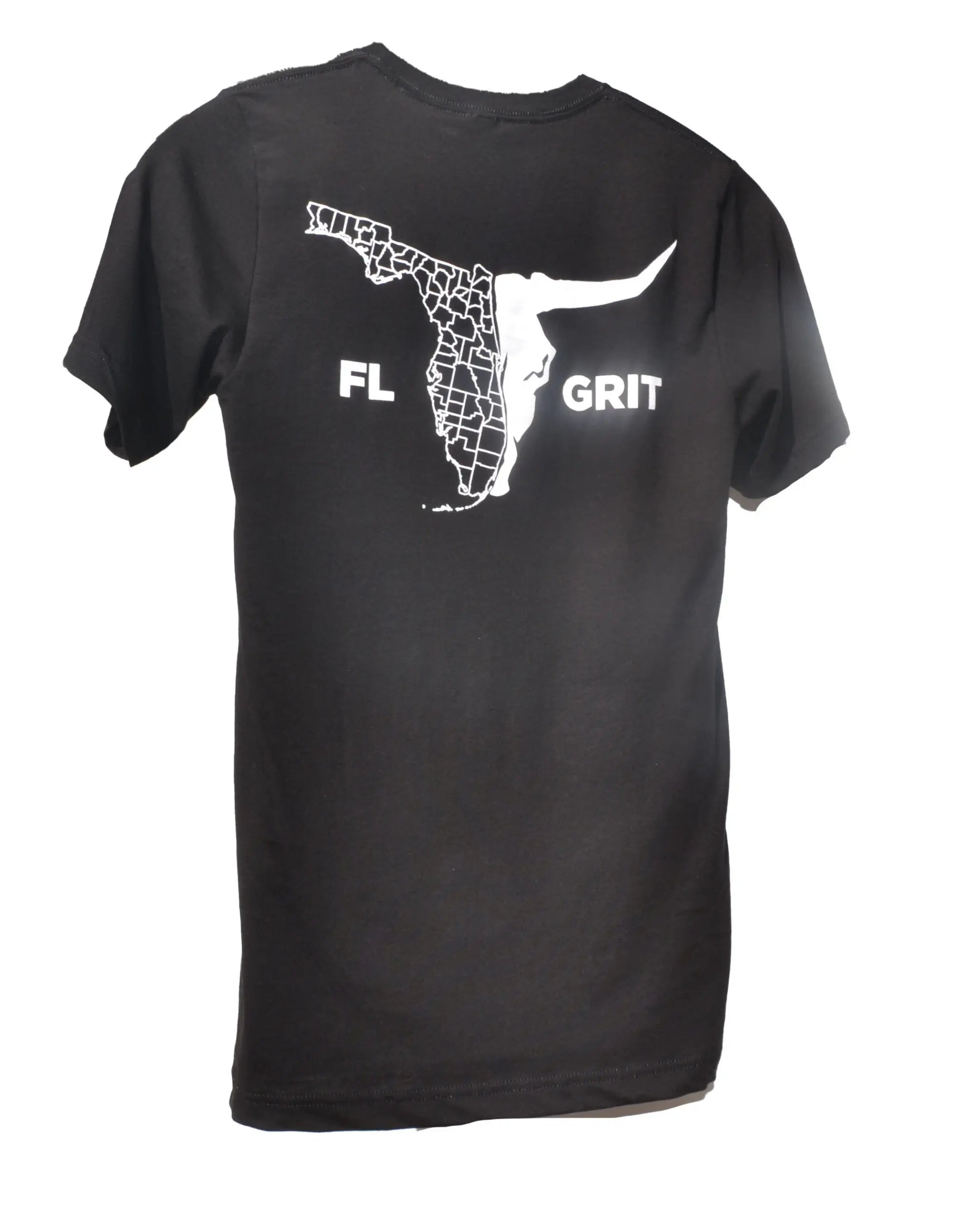 Large County Logo Back, Small Logo Left Chest ( Red & Black & Gray) – view 2