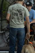 Cracker and Cur The Real Florida pocket T-shirt in khaki