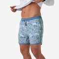 Youth Seaside Camo Swim Trunks