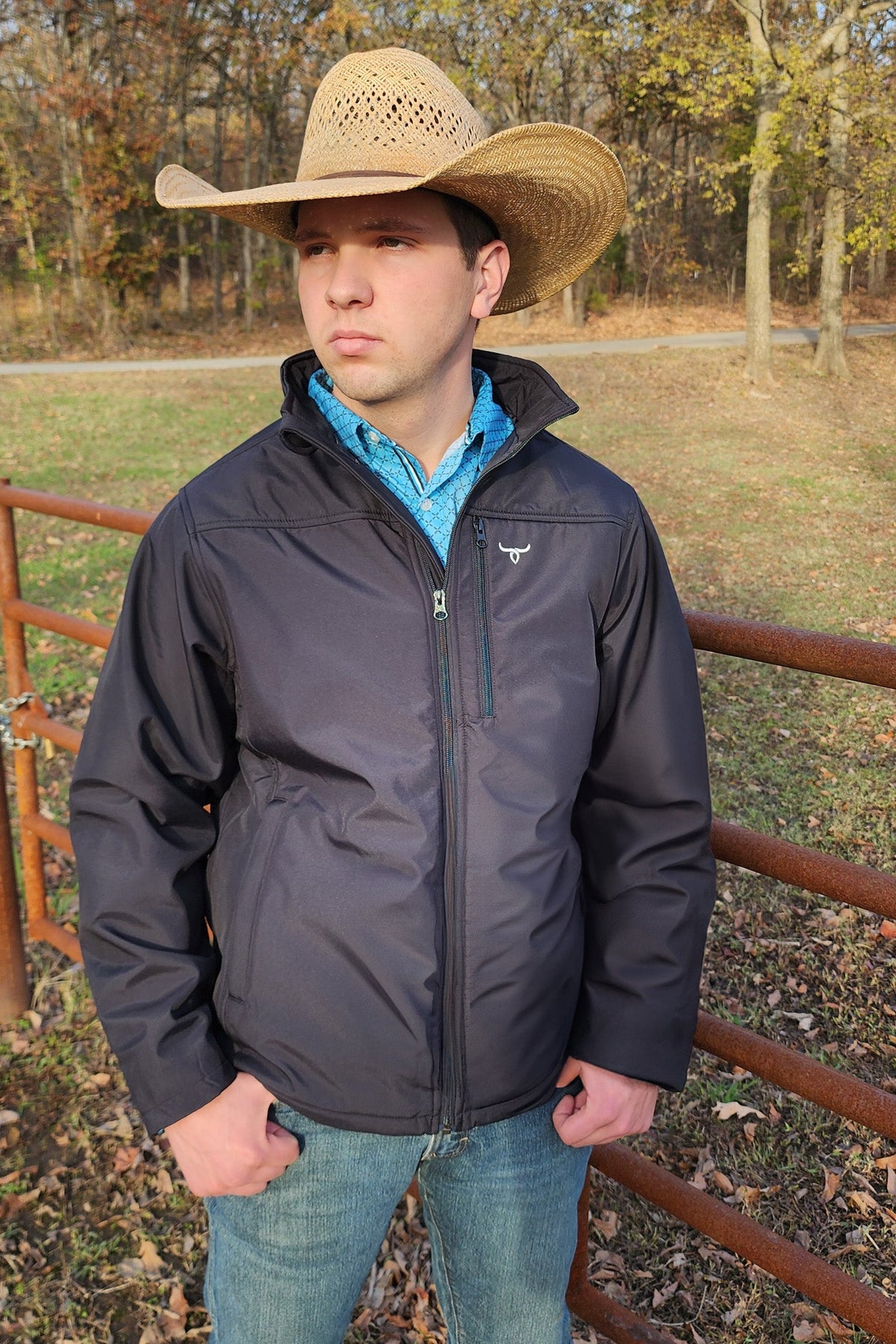 Drover Black Concealed Carry Softshell Jacket, view 5