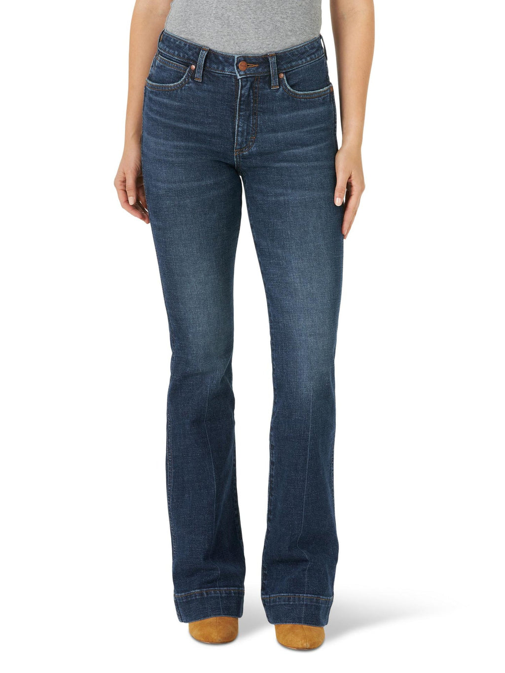 Women's Wrangler Retro Bailey High Rise Trouser Jean in Sara front view