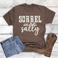 Western Sorrel and Salty Graphic Tee supplier image