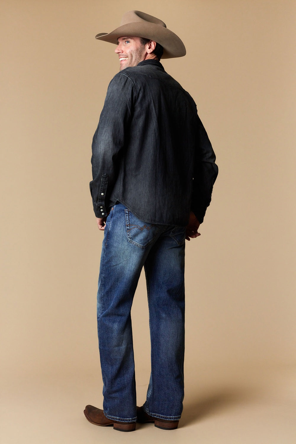 Men's Western Blue WB-629 western jeans