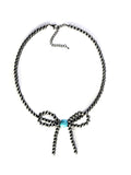 Western Navajo bead ribbon necklace