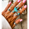 Western Ring Set - Adjustable Western Rings
