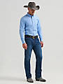 Men's Wrangler Cody Johnson Skywash Scatter shirt back view